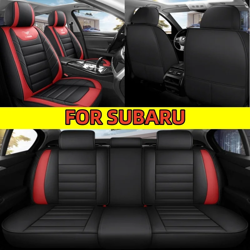 

FOR SUBARU Legacy Car seat cover full wrap waterproof artificial leather soft comfortable wear-resistant dirty seat cover