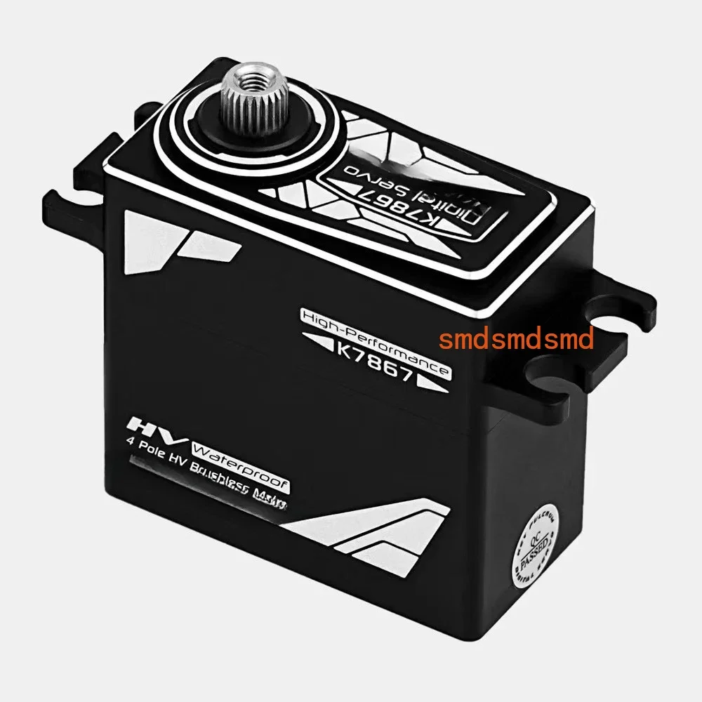 K7867 Waterproof Servo 40kg-55kg RC car Crawler/Truck/Buggy 4-Stage hv Brushless Digital Magnetic Metal gear 25t