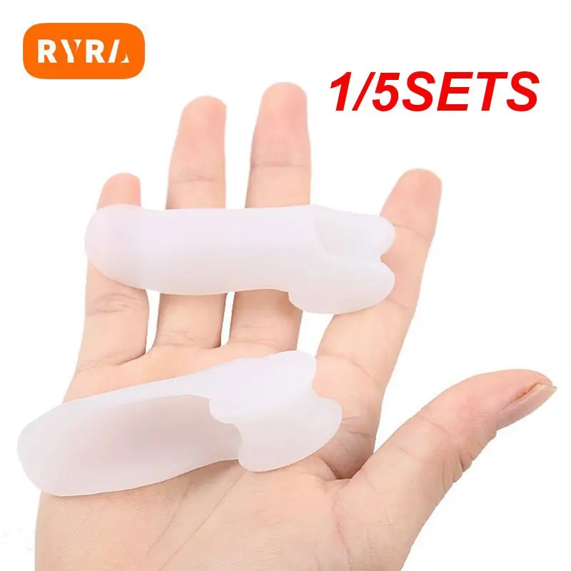 1/5SETS Bunion Guard Pain Relief Easy To Use Non-slip Hallux Valgus Reusable Toe Alignment