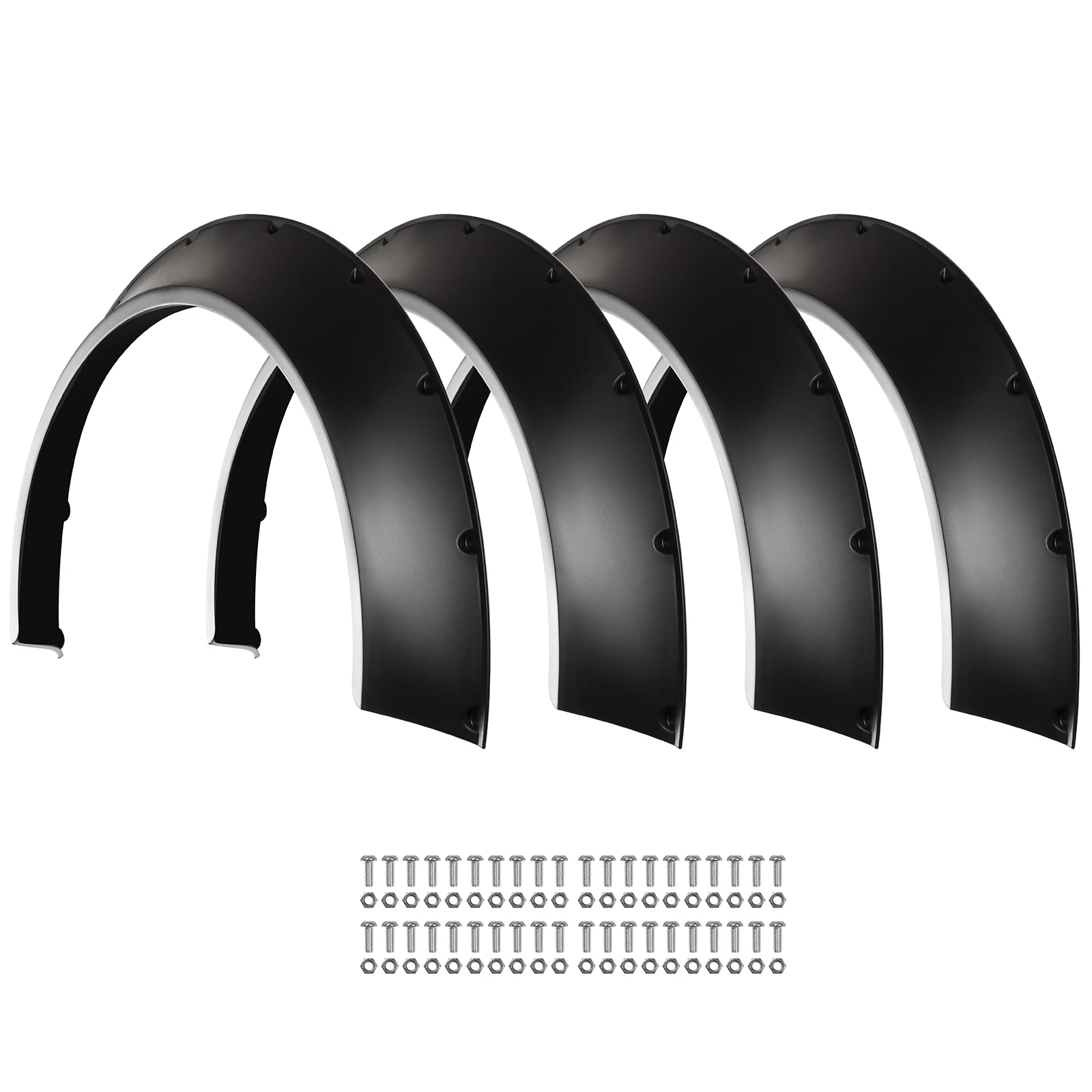 마쓰다 MX5 미아타용 4X 자동차 휀더 플레어 엑스트라 와이드 플렉시블 휠 아치 바디 키트