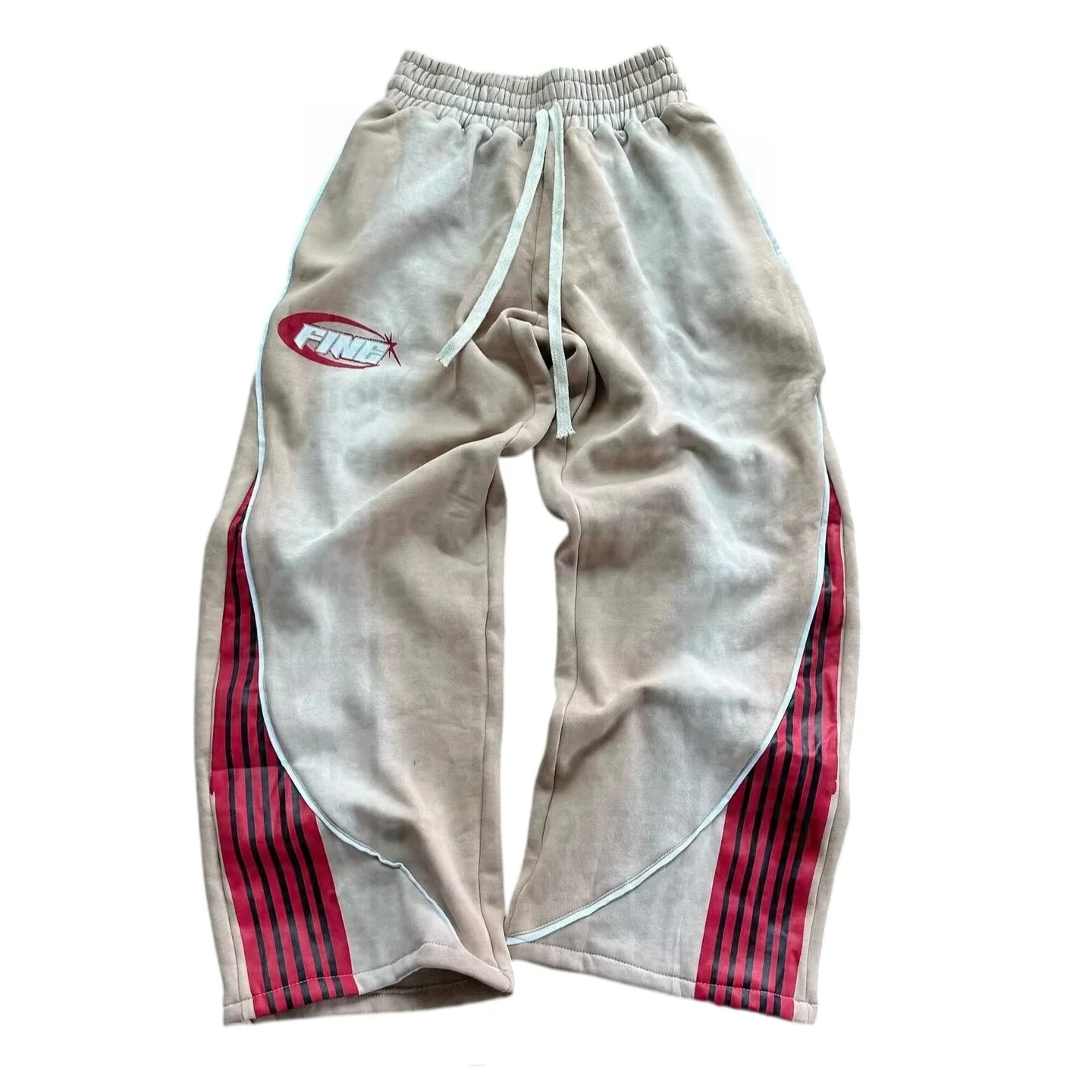 2026 Sommer Amerikanischer Street-Trend 2000er Mode Hosen Neue Hip-Hop Jogginghosen für Männer und Frauen mit Kordelzug Lose Cargo-Hosen – Detail 8