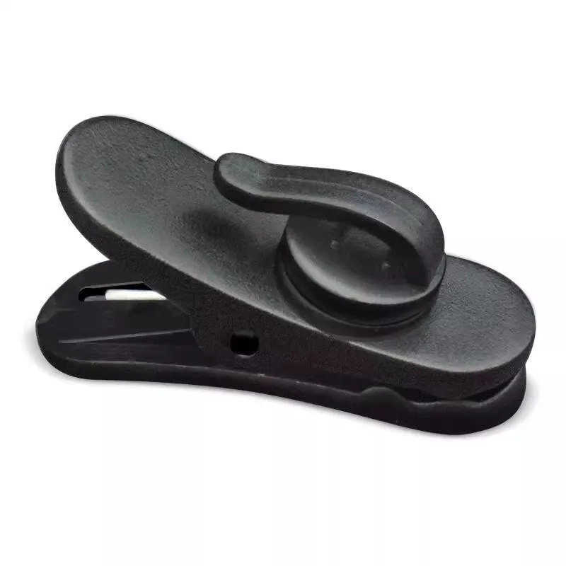Clip per cavi per auricolari rotanti da 10 pezzi - Plastica resistente ad alta densità |   Supporti per cavi portatili leggeri per scrivania/cuffie/telefono