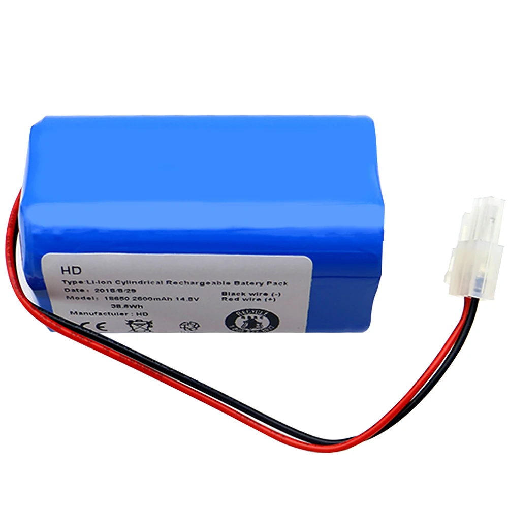 بطارية منظف روبوتية قابلة لإعادة الشحن ، من من V ، vah mAh ، قطع غيار إكسسوارات لـ A4 ، A4S ، A6