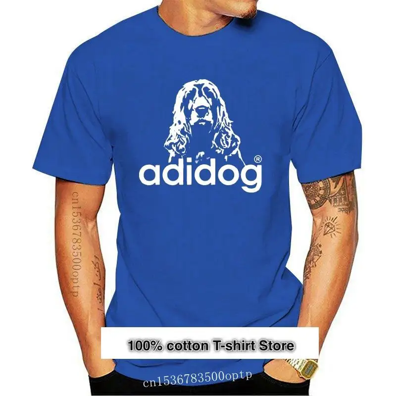 Camiseta de Adidog para hombres y mujeres, camisa de Cocker Spaniel, nueva