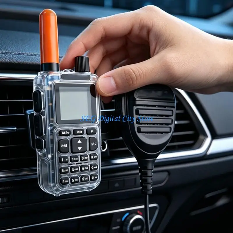 U75B Grille Radio Holder for Two-Way Radio and Handset Placement Use