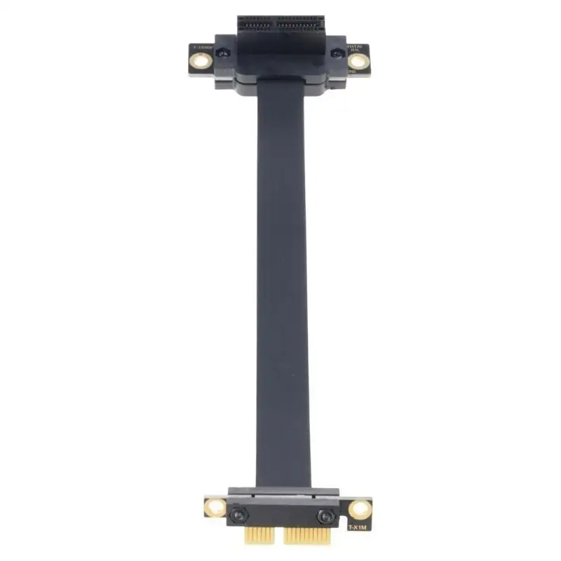 652F PCI E PCI Extension Cable PCIE Riser 1X Express 36pin with Gold Plated Connectors, 90 Degree 15cm/5.90inch Length