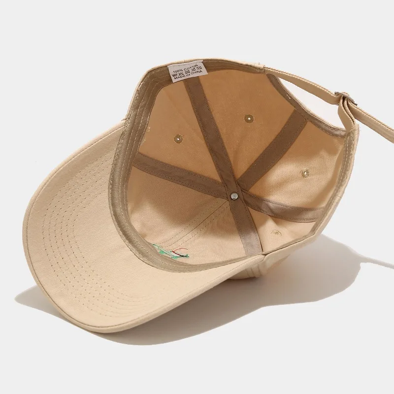 Custom Solid Color Baseball Caps For Unisex Hat Snapback Hats Adjustable Size Soft Top Retro Unisex Washed Cotton Sunshade