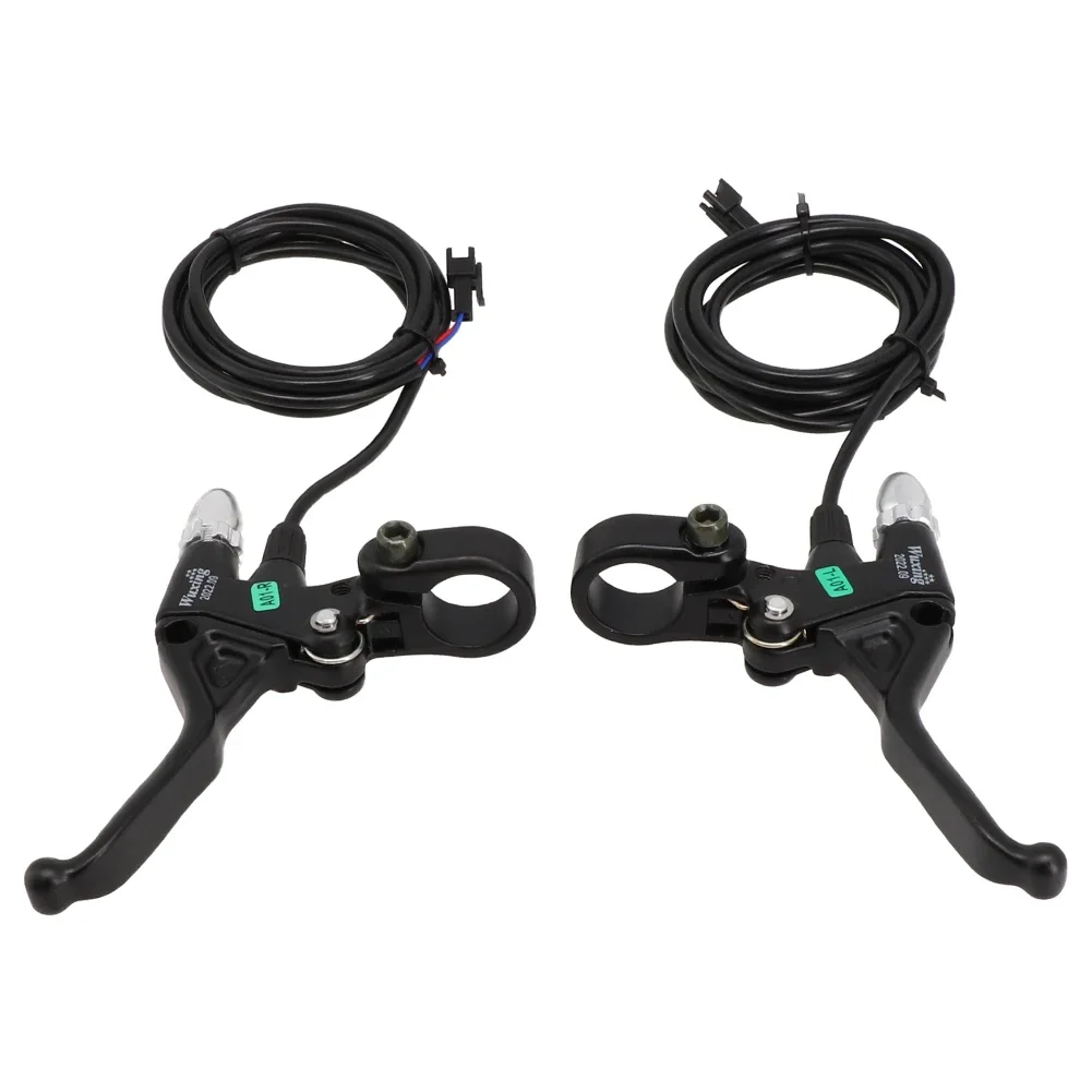 1 Pair Brake Levers Black Cutout E-bike Electric Lever Mechanical Short Wuxing 150CM 250g 49PDD Accessories Best