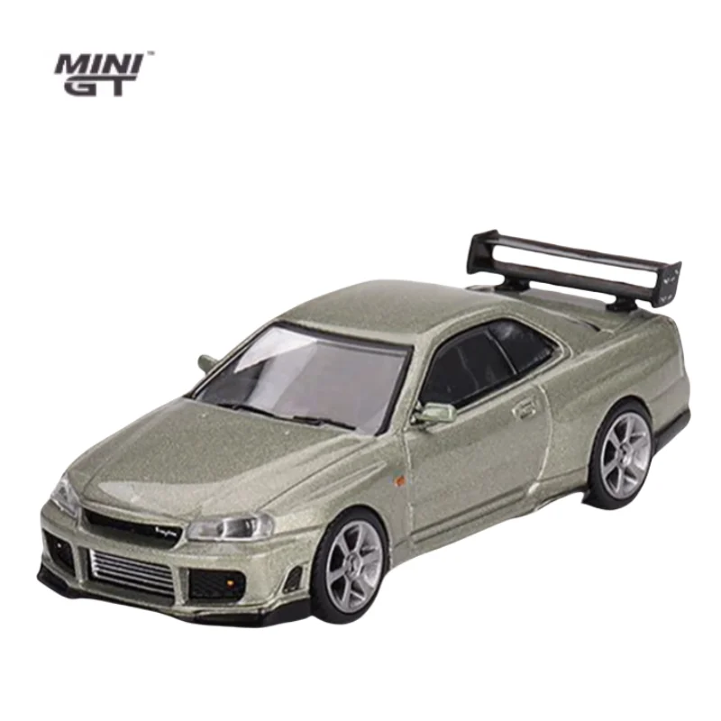 

Модель модели из сплава 1:64 Nissan Skyline GT-R(R34), детская коллекция декоративных игрушек, праздничные подарки для детей.