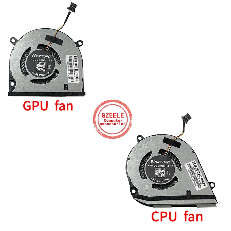 L53542 L53541-001 Computer CPU GPU Fans For HP Envy X360 15-DS 15-DR 15M-DR DR0004 15M-DS DS0011 TPN-W142 PC Cooling Cooler Fan
