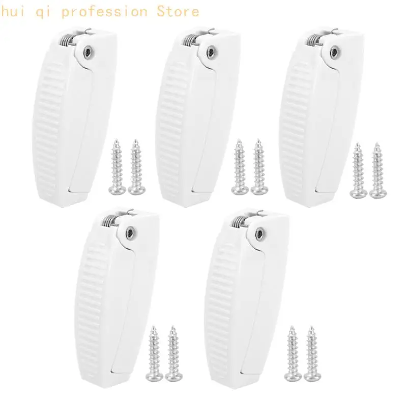 Lagertürhalter 5er-Pack mit Befestigungsschrauben für Wohnmobile H8WE – Detail 5