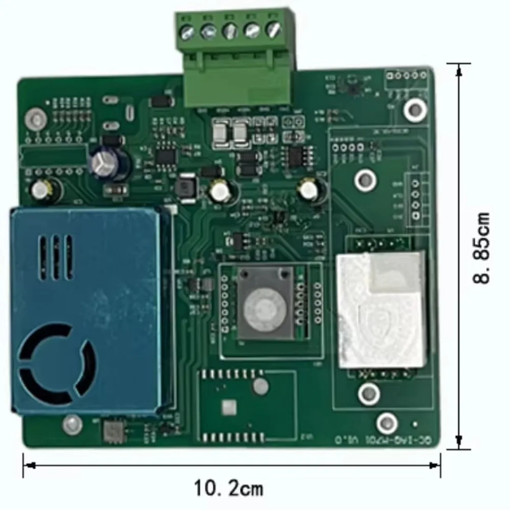 Multi-in-One Air Quality Monitor Module CO2 Meter Humidity Environmental Detector Tester for Home Office Indoor Use