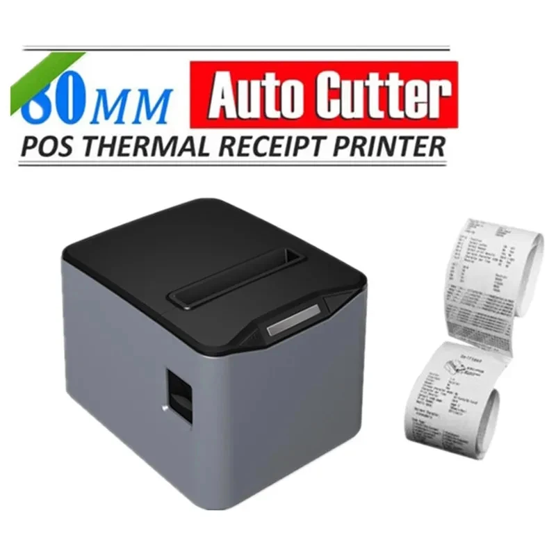 

ZJ-8370 Catering Kitchen Retail Hotel Bill USB Ethernet Port Bluetooth 80MM Thermal Receipt Printer Automatic Paper Cutting