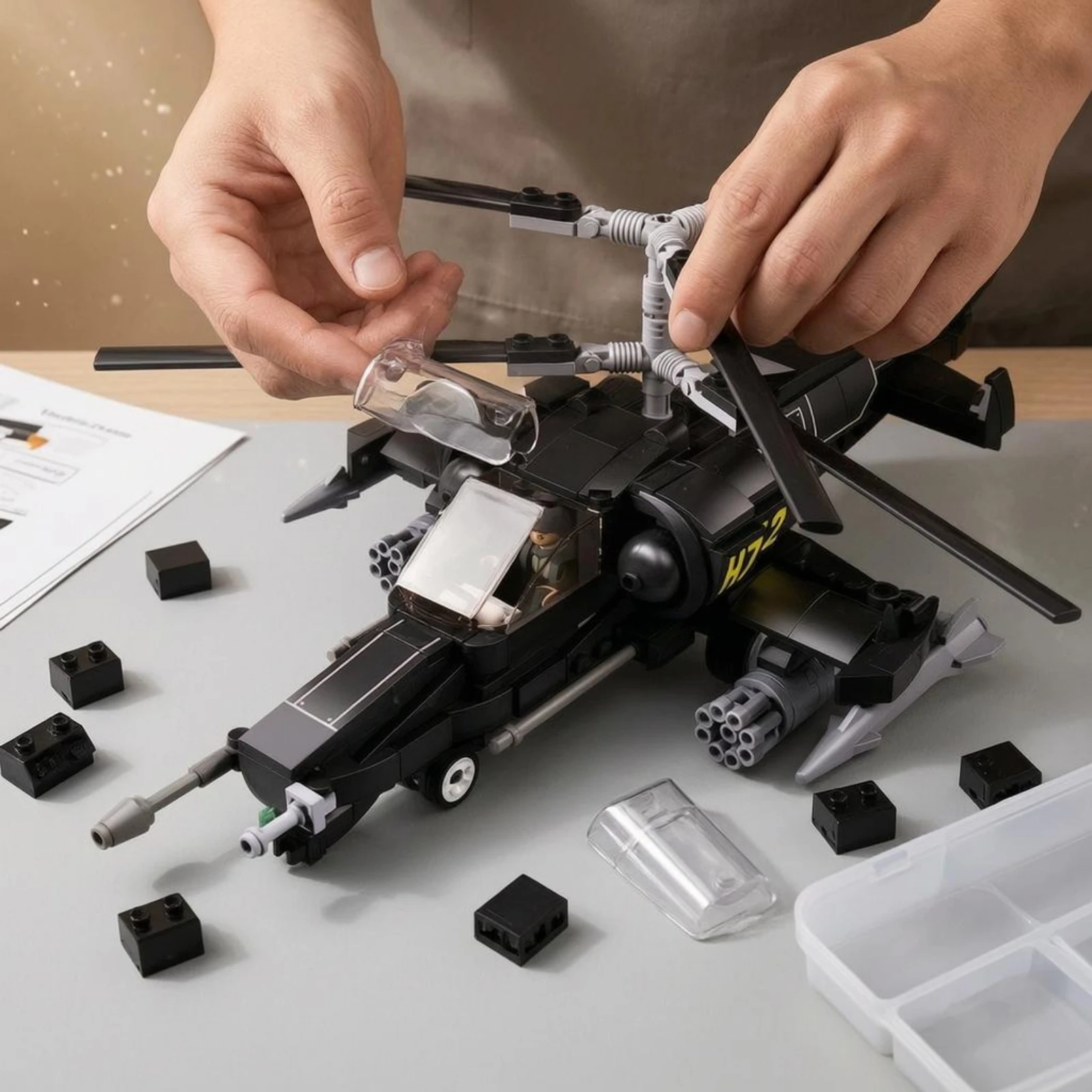 

Airplane Model Interlocking Aircraft Brick Model Airplane Set Scale-Style Realistic Details