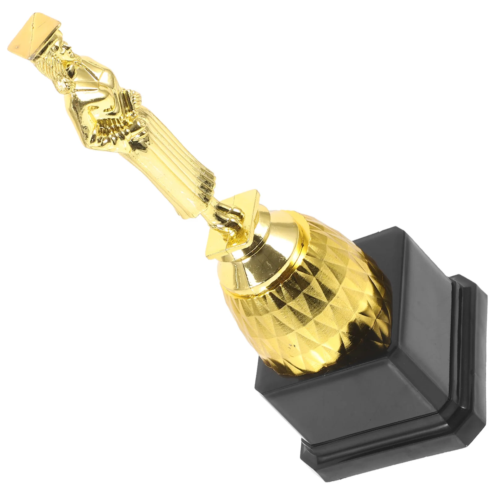 

Doctoral Trophy Engravable Miniature Ornament Souvenir Trophies Graduation Decor