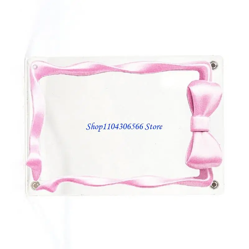 02DD Elegant Miniature Picture Frame For Photos With Base For Kitchen Or Office Use