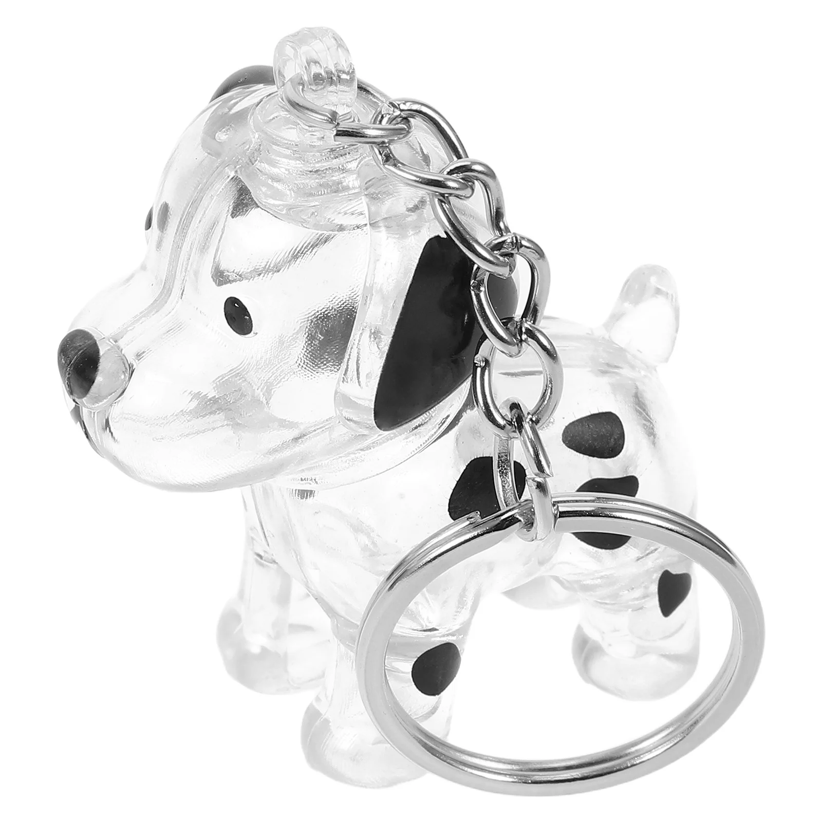 

Transparent Pet Hair Keepsake Keychain Bag Charm Memorial Box Lightweight Portable Dog Cat Souvenir Storage Pendant For Travel