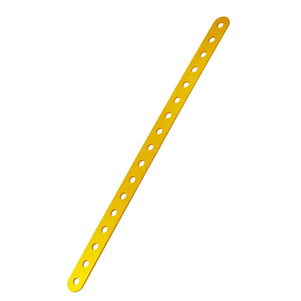 

3pcs Motorcycle Rail Extension Rack Multifunctional Cross-Bar Bracket Durable Aluminium Golden Universal Fitment For Car