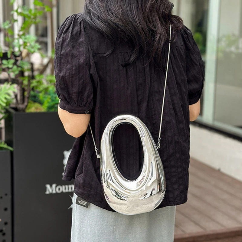 Acrylic Transparent Shoulder Bag Versatile Clear Crossbody Purse Evening Bags Satchel for Fashionable Women