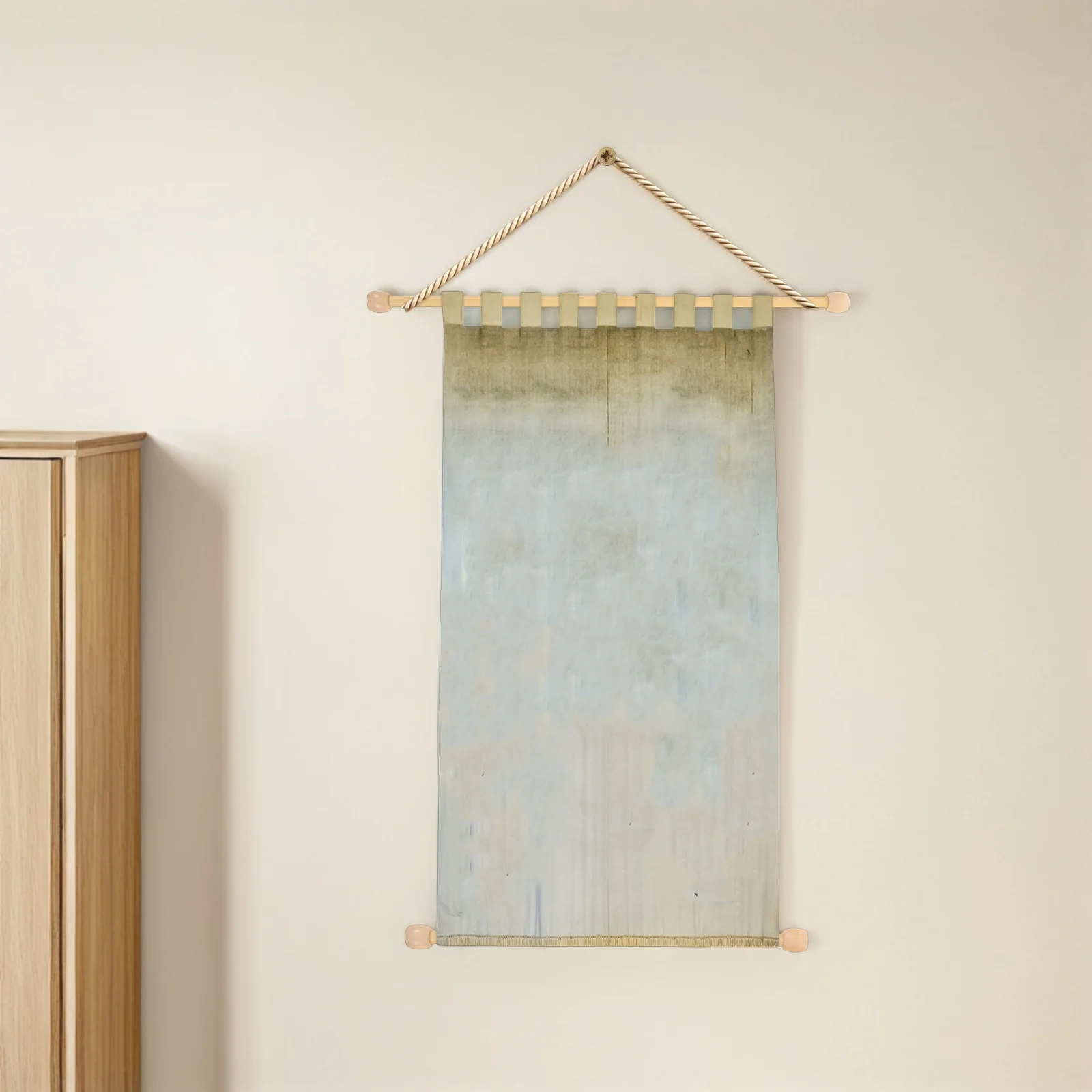 8 قطعة قضيب نسيج خشبي للتعليق على الحائط عصي معلقة سجاد فني بطانيات عرض شماعات وتد لتقوم بها بنفسك عمود مكرامية ديكور