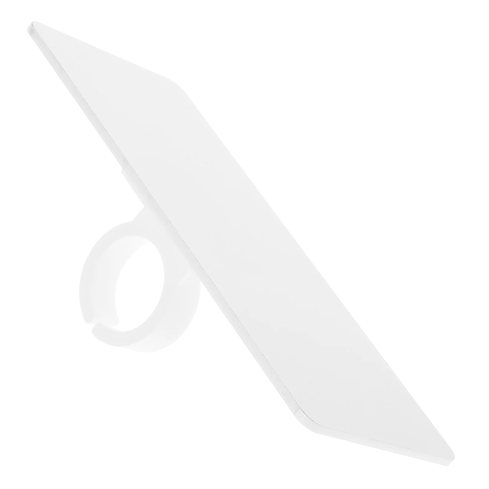 

Wireless Clip Microphone Acrylic Blank Plate Handheld White Card Campus Podium Media Interview Studio Equipment Mic Accessory