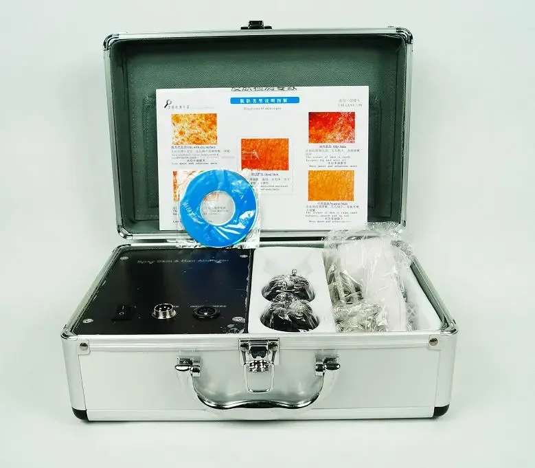 2025、Boxy and Hair   BeautySalon instrument USB Hair Analyser Scanner Magnifier 200x AU-948
