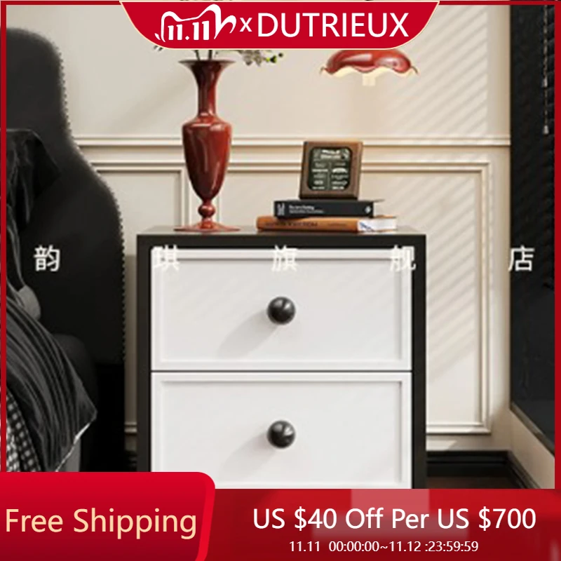 

Wooden Luxury Bedside Table Cute Nordic Exquisite Glamour Cheap Night Table Modern Luxury Mesitas De Noche Postmodern Furniture