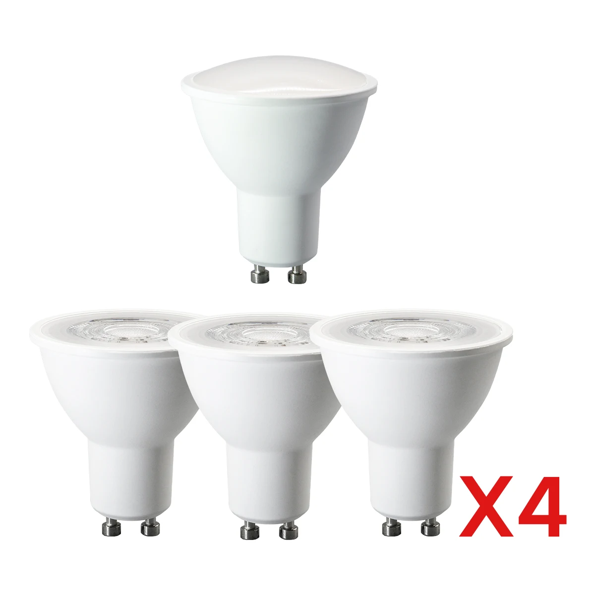 

4PCS 3W 5W 6W 7W 8W 9W LED Spotlight GU10 Bulb lamps LED Light No flicker daylight white lighting 4000K 6000K For home foco