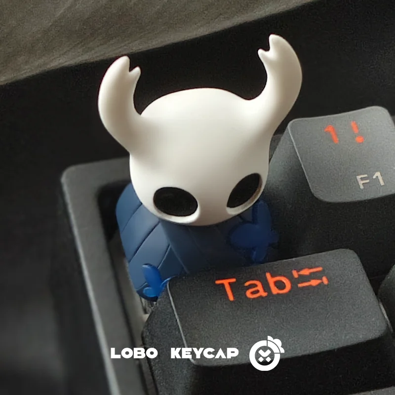 The Hollow Knight Keycap Light Transparent Personality Resin Mechanical Keyboard Anime Single Customized Keycap ESC Original R4 view 2