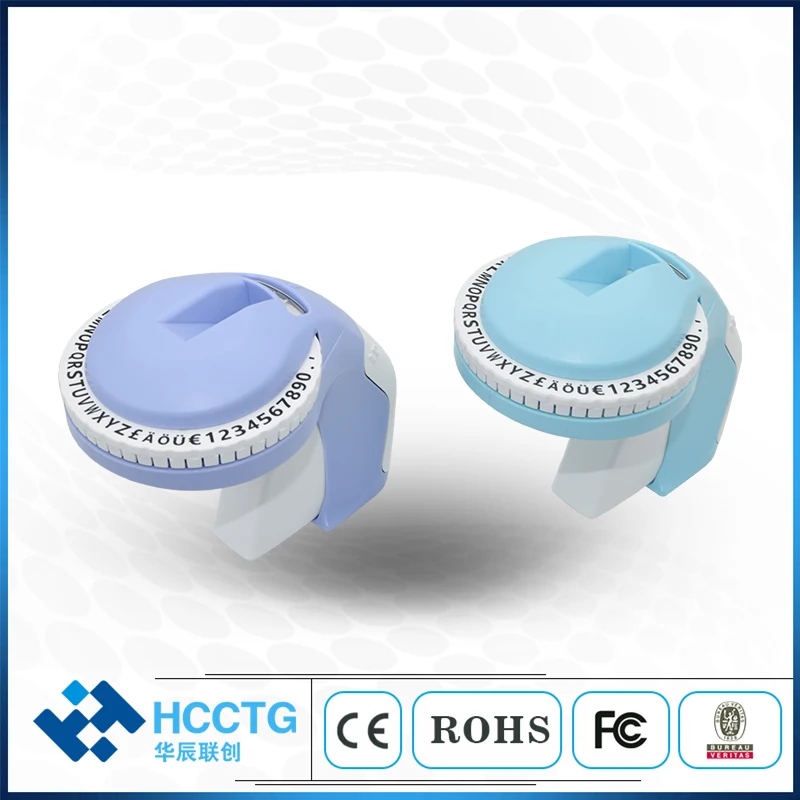 Barato Costurar Em Design Personalizado Em Relevo Marca Logo Embossing Lable Maker (B90)