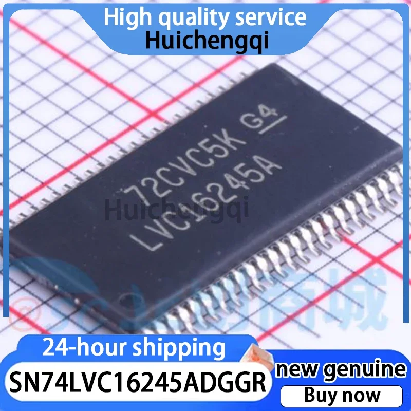5PCS Genuine SN74LVC16245ADGGR Package TSSOP-48 16 Bit Bus Transceiver
