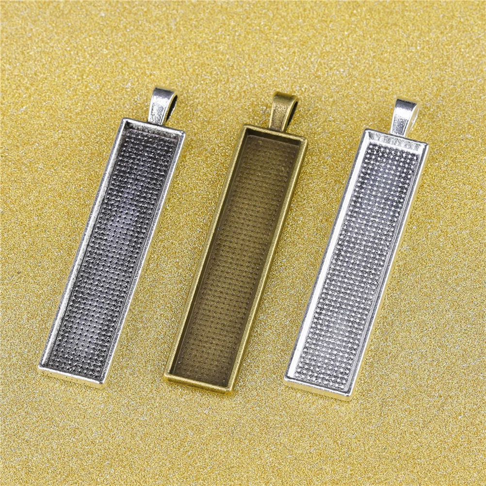 

30 шт., винтажные подставки для подвесок из сплава, гальванические прочные подставки для самостоятельного изготовления ювелирных изделий, смола, камея, подвески, подносы для подвесок