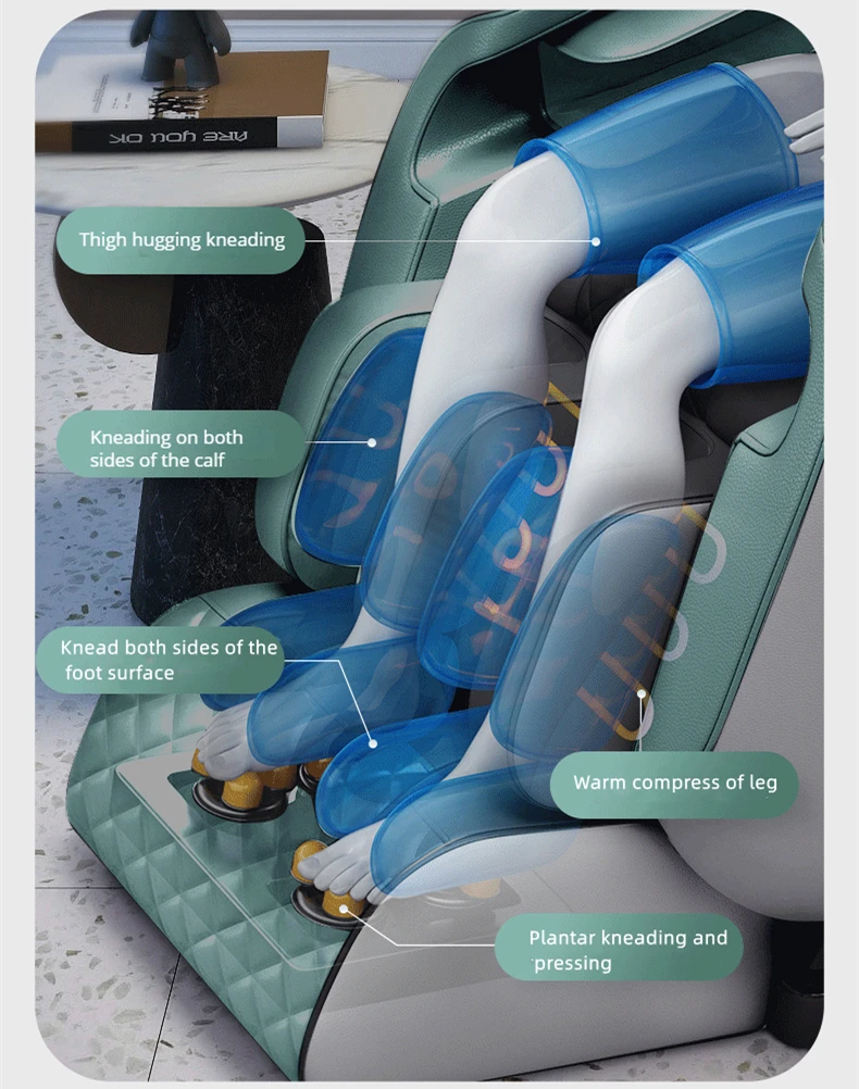 Massage Chair Multifunction Full Body 4d Sl Track zero Gravity Shiatsu