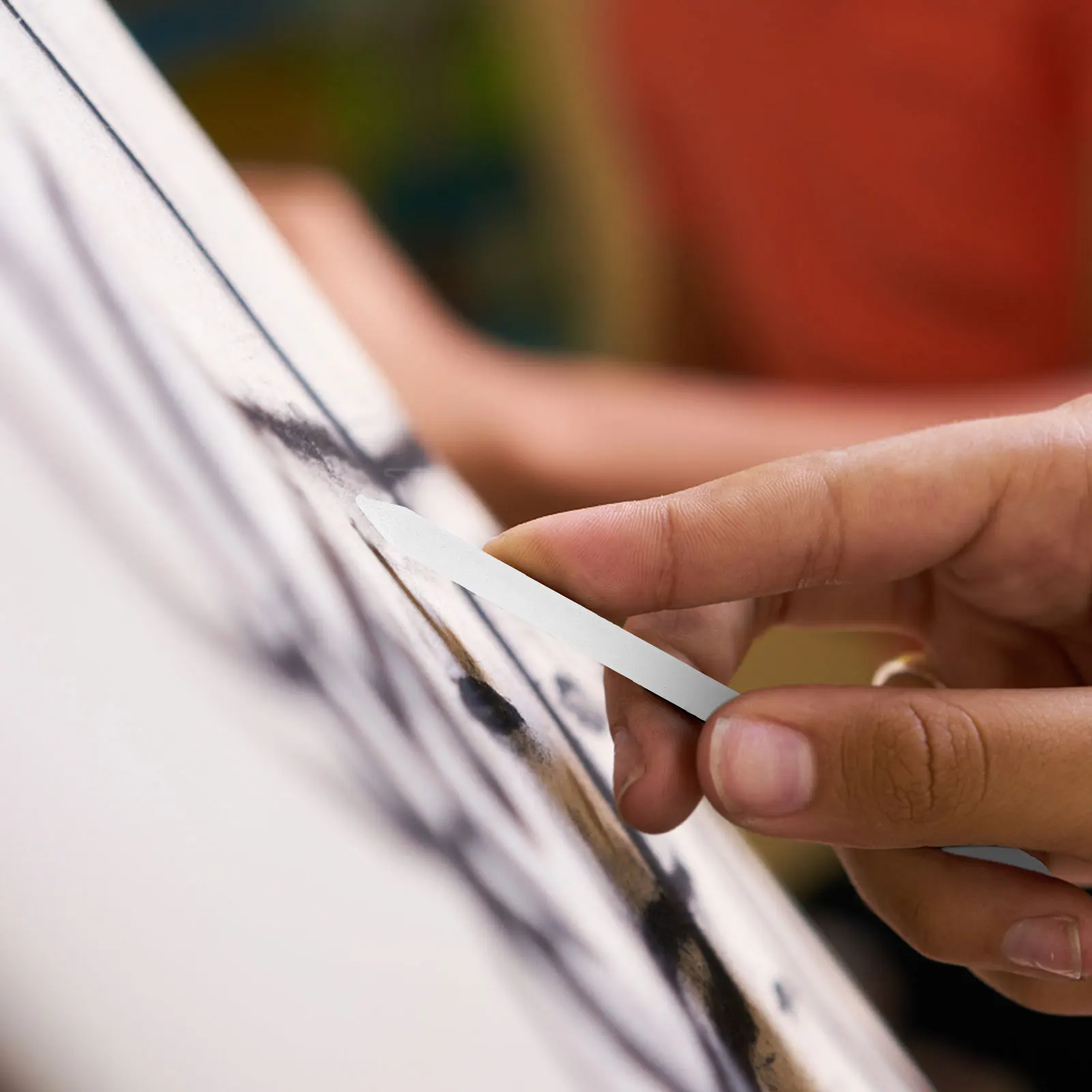 

1Set Blending Stumps Artist Drawing Tool Student Sketch Accessories Durable Lightweight Wide Range Use Blending Stump