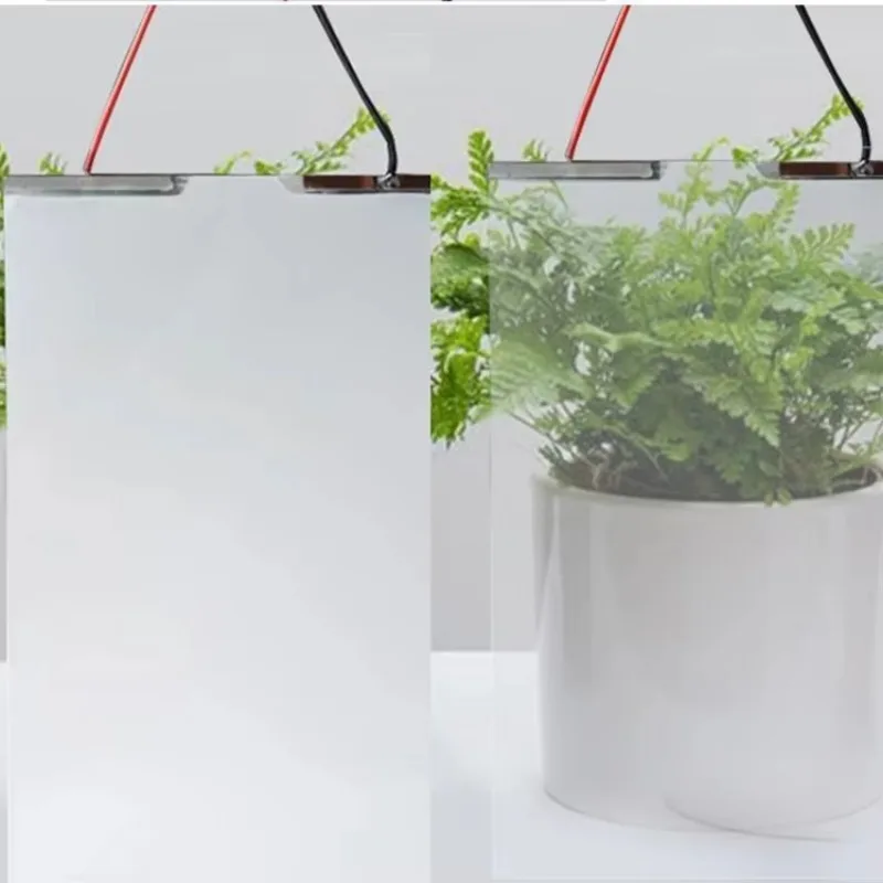Modern Design Smart PET Film Self-Adhesive PNLC Reverse Smart Glass Film for Hotel Explosion-Proof Decorative Application