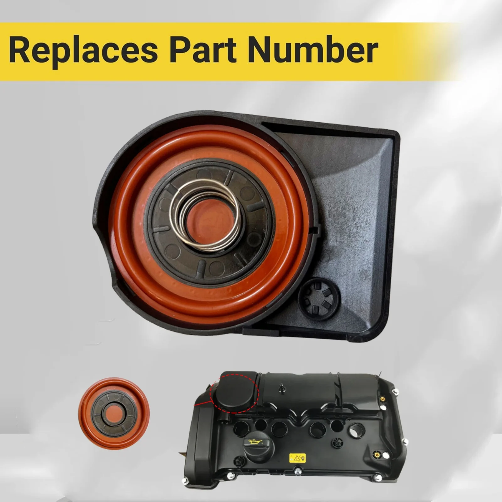For BMW Mini Cooper R55 R56 R57 R58 R59 R60 Car Engine PCV Valve Cover Repair Kit 11127646552 11127646553 11127601863