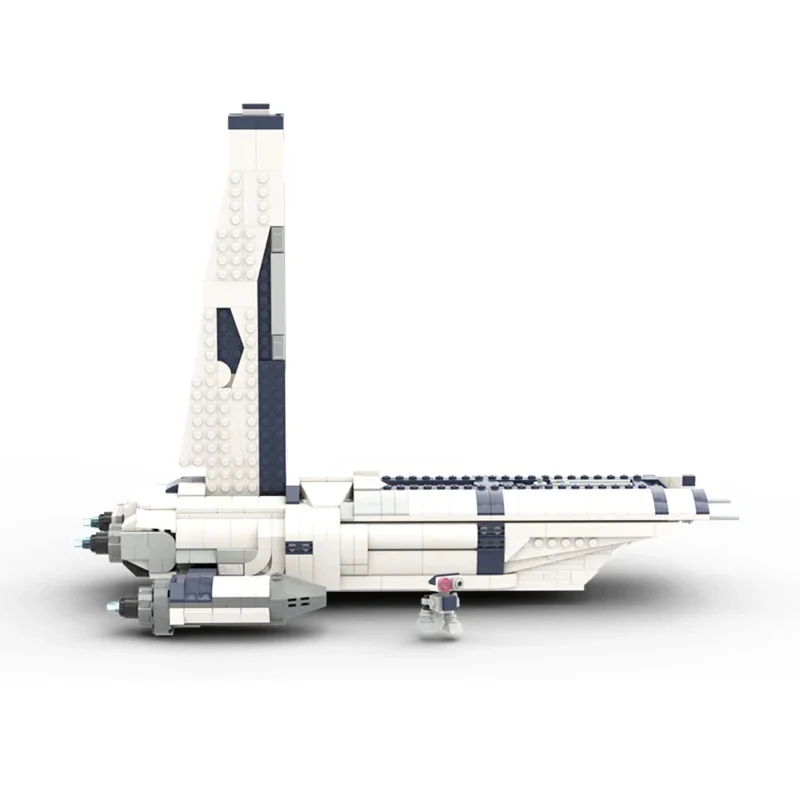 

966pcs MOC Space Ship Shuttle Rocket Stinger Mantis Building Blocks Model Fallen Order Aerospace Kids Toys Gift