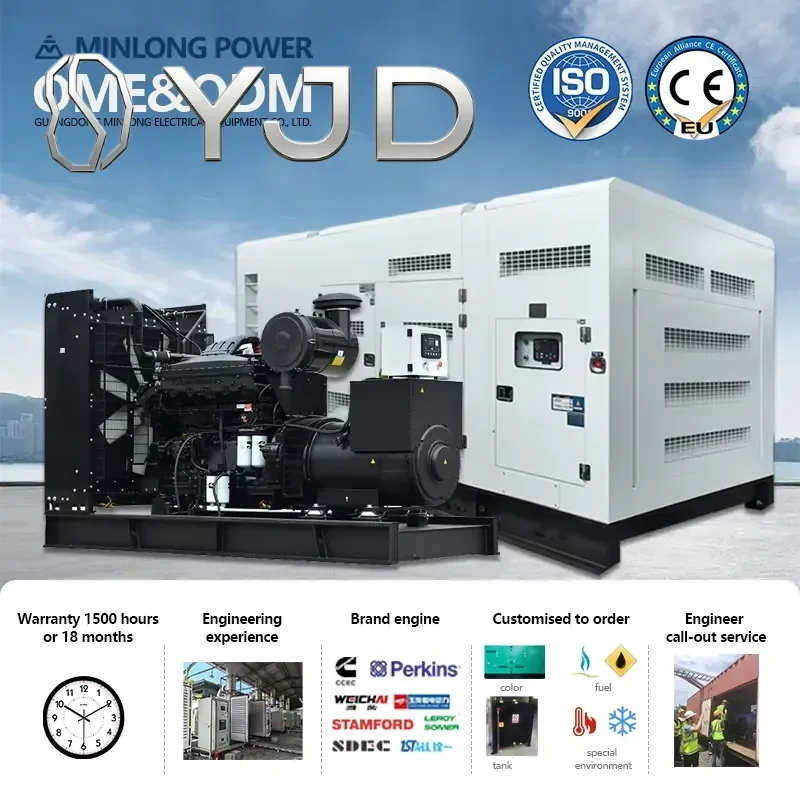 Hot Sale High Quality Engine Portable Power Generator Generator Set 6BTAA5.9-G12 128Kw Auto Start ATS 3