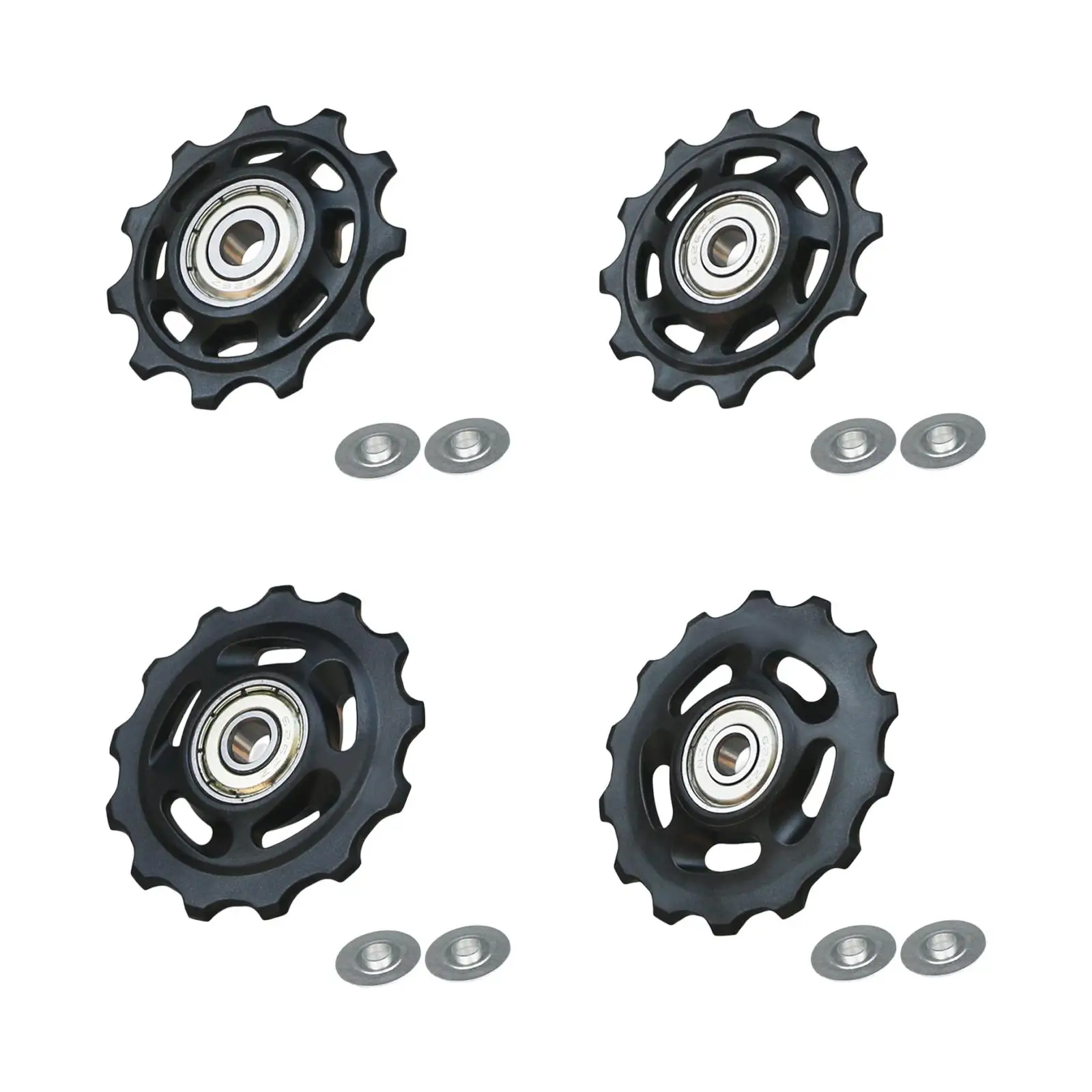 Guide Wheel Sealed Bearing Durable Rear Derailleur Pulley Bicycle Part Road Bike Component for Universal Gear Change