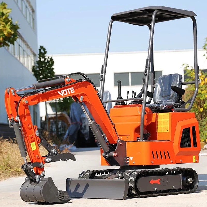 Free Shipping EPA Excavator 1.5 Ton Crawler Digger Farm Used Mini bagger 1 Ton Mini Excavator Machine For Sale