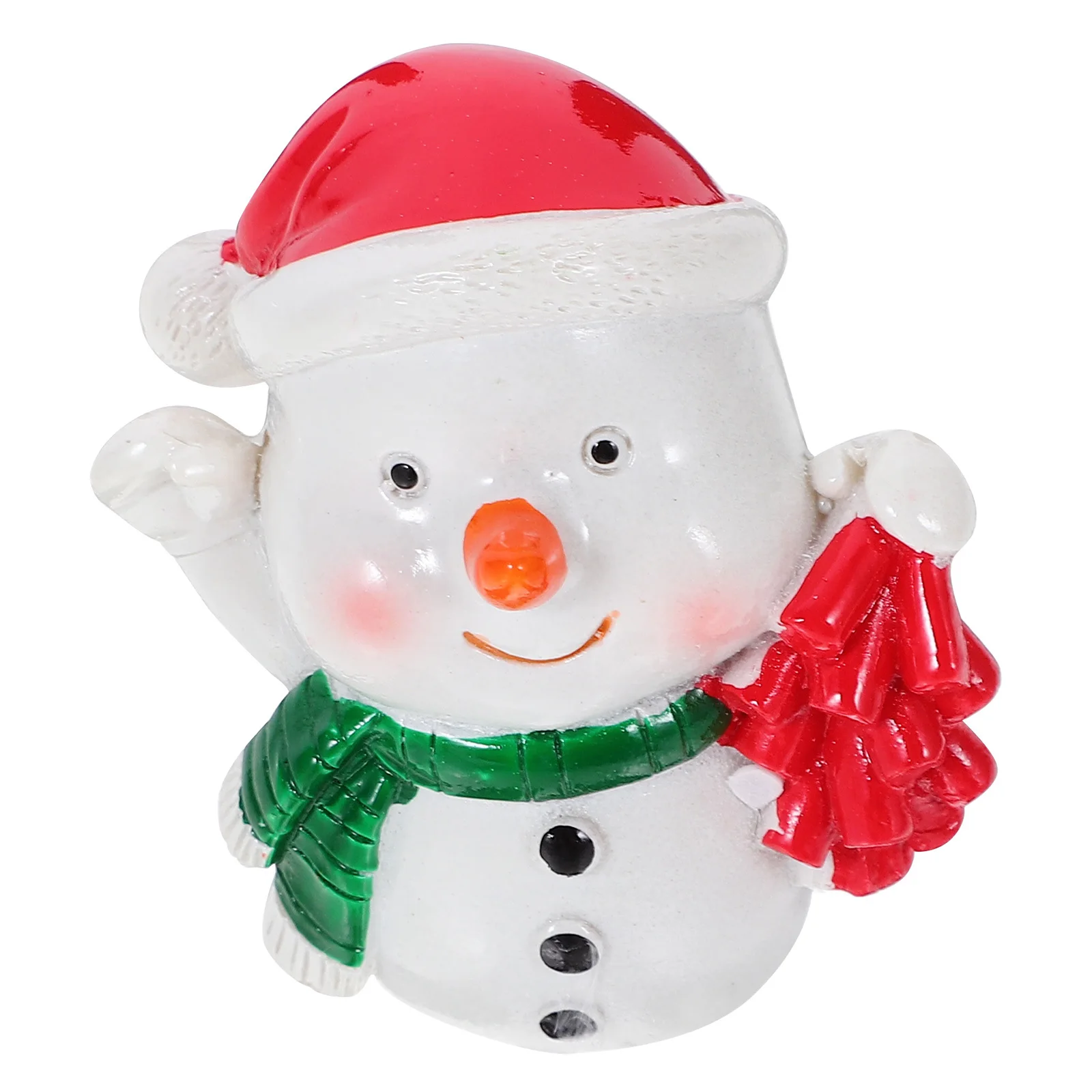 

Xmas Resin Statue Christmas Landscape Decoration Portable Ornament Sufficient Quantity Festive Gift for Home Garden Office