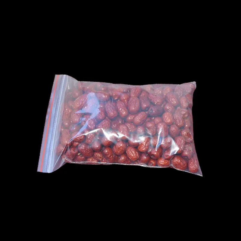 Thickness 0.05mm Small Size Plastic Ziplock Bag Reclosable Transparent Bag Clear Bag Vacuum Storage Bag Packaging Bags C026