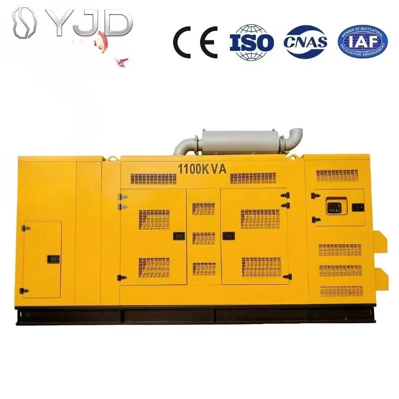 Guangzhou Manufacturer Wei-chai diesel 12M26D968E200 Engine 1100kva 1000kva 880kw 800kw Silent Generator for Gold Exploration