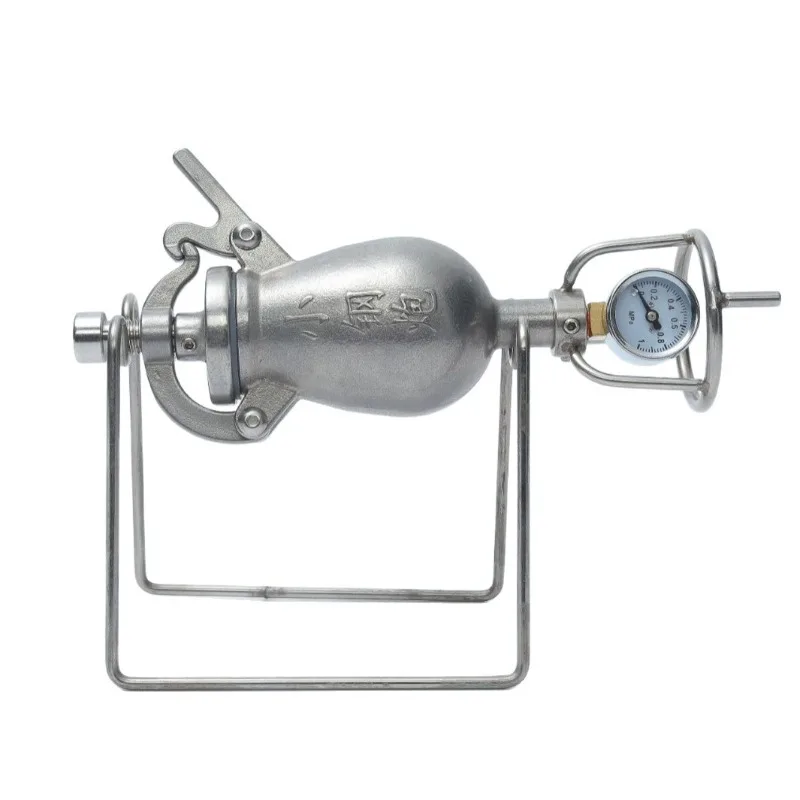 Mini popcorn machine, grain amplifier, stainless steel small rice popper