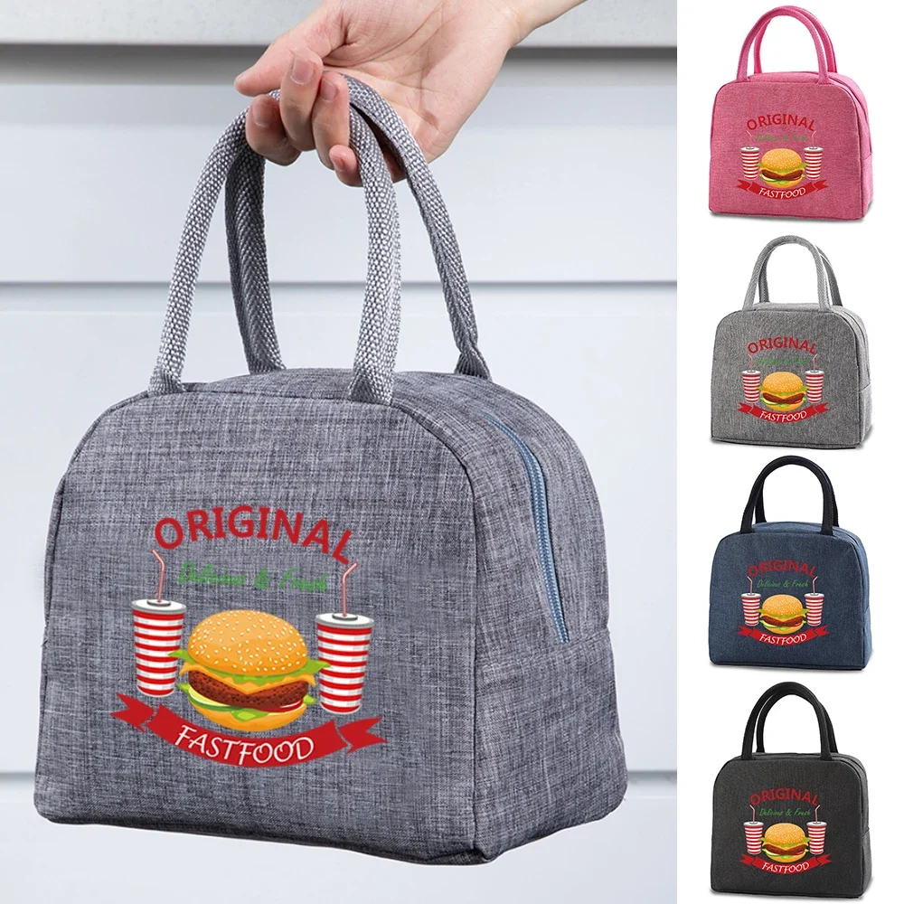 

Child Lunch Bag Insulated Bags Cooler Picnic Bag Tote Bag Food Drink Keep Fresh Storage Lunch Bags Thermal Pouch