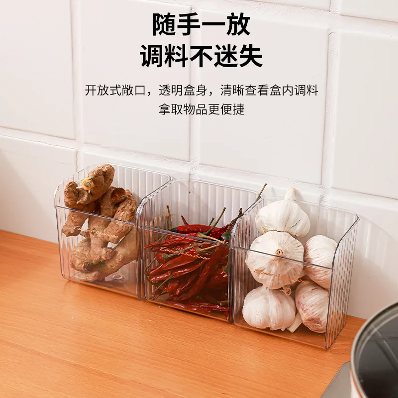 Refrigerator Drawer Plastic Clear Fridge Organizer Rack Holder Kitchen Fruit Food Storage Box Kitchen Accessories