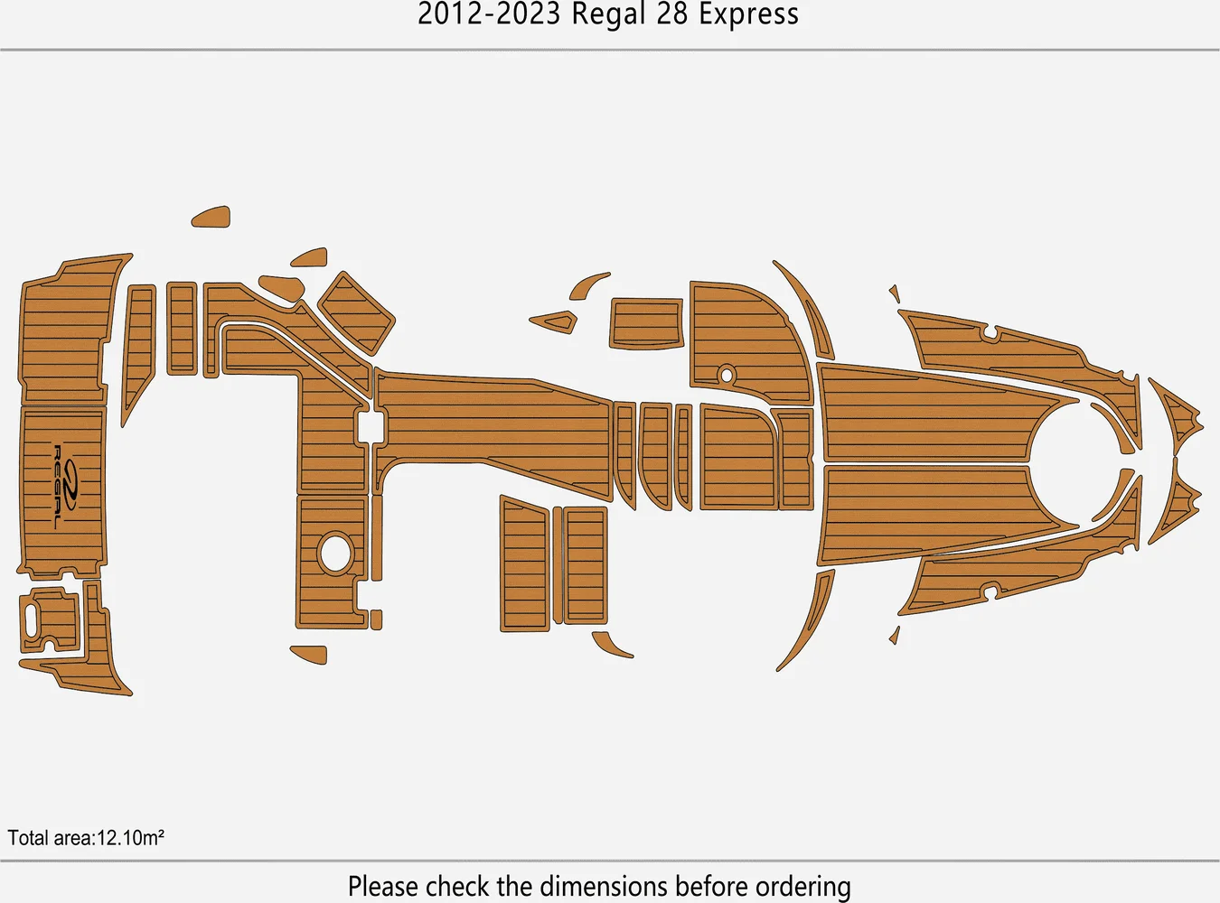 2012-2023 Regal 28 Express  1/4
