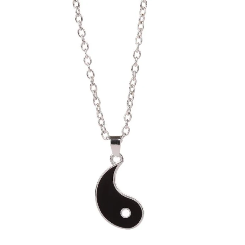 Yin Yang Pendant Necklace For Girlfriend Couples Matching Best Friend Friendship Jewelry Gift Bff Things Aesthetic Collar Boys 2 image 2