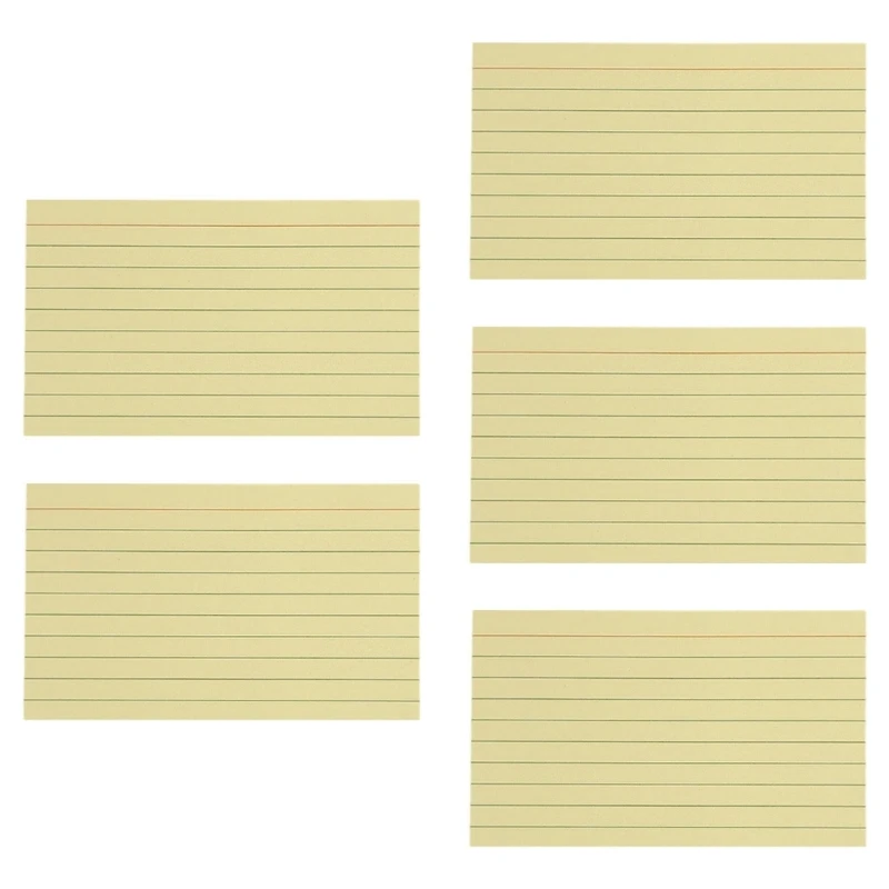 2025 ใหม่ 250 แผ่นบัตรบันทึกสีสันสดใสบันทึกกระดาษ 3x5 นิ้วสำหรับอุปกรณ์การเรียนสำนักงาน