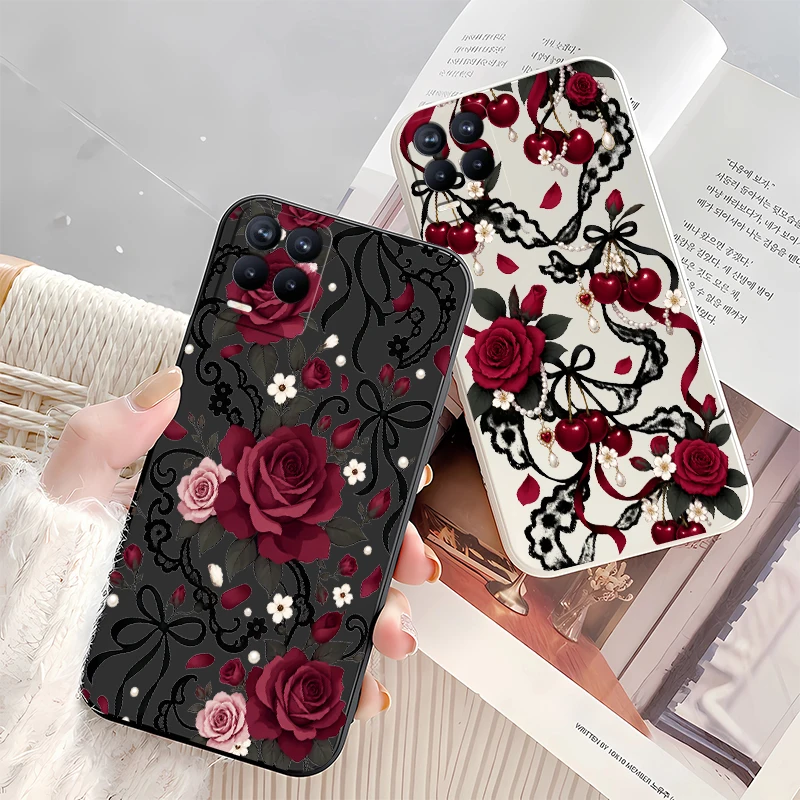 Coque à motifs floraux pour OP - Realme Note 50 avis et prix